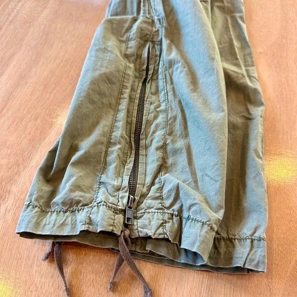 Vintage Free People Olive Green Cargo Pants - Picture 5 of 10